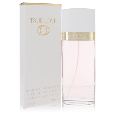 An image displaying TRUE LOVE by Elizabeth Arden Eau De Toilette Spray 3.3 oz for Women by Elizabeth Arden
