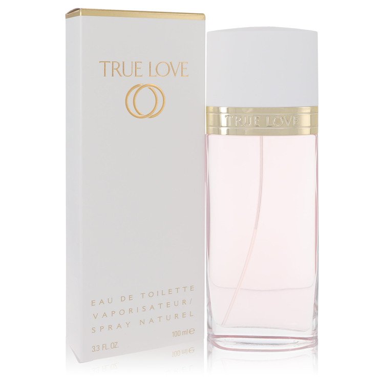 An image displaying TRUE LOVE by Elizabeth Arden Eau De Toilette Spray 3.3 oz for Women by Elizabeth Arden