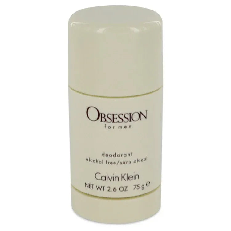 An image displaying Obsession by Calvin Klein Deodorant Stick 2.6 oz for Men by Calvin Klein