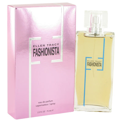 An image displaying Ellen Tracy Fashionista by Ellen Tracy Eau De Parfum Spray 2.5 oz for Women by Ellen Tracy
