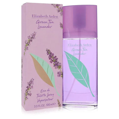 An image displaying Green Tea Lavender by Elizabeth Arden Eau De Toilette Spray 3.3 oz for Women by Elizabeth Arden