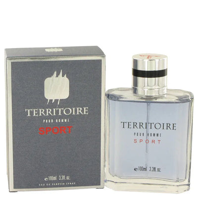 An image displaying Territoire Sport by YZY Perfume Eau De Parfum Spray 3.3 oz for Men by YZY Perfume