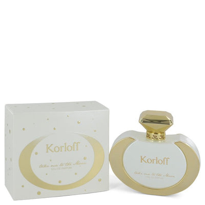 An image displaying Korloff Take me to the moon by Korloff Eau De Parfum Spray 3.4 oz for Women by Korloff