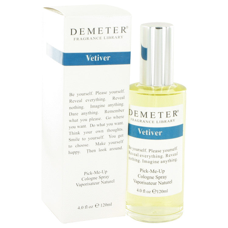 An image displaying Demeter Vetiver by Demeter Cologne Spray 4 oz for Women by Demeter
