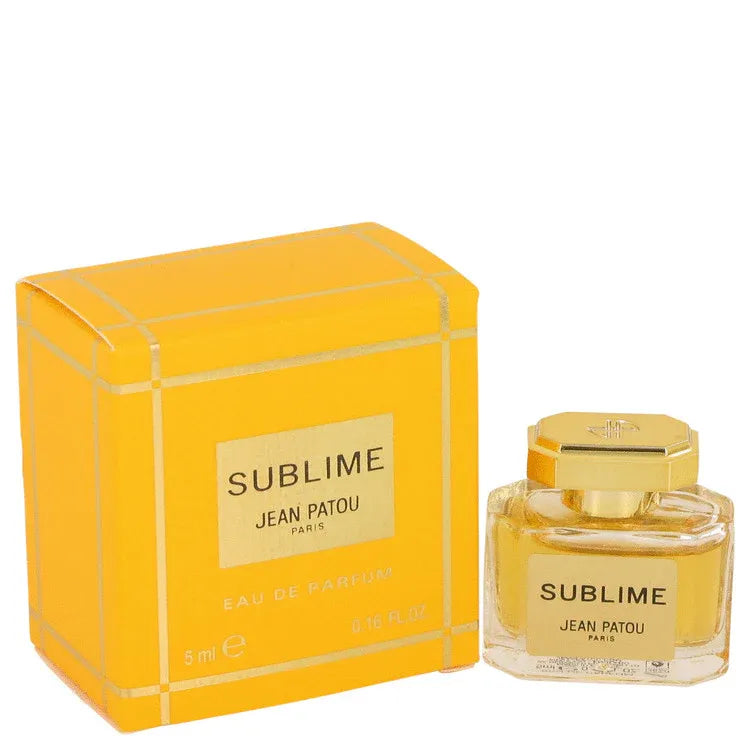 An image displaying SUBLIME by Jean Patou Mini EDP .13 oz for Women by Jean Patou