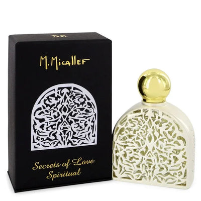 An image displaying Secrets of Love Spiritual by M. Micallef Eau De Parfum Spray 2.5 oz for Women by M. Micallef