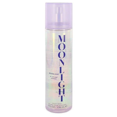 An image displaying Ariana Grande Moonlight by Ariana Grande Body Mist Spray 8 oz for Women by Ariana Grande