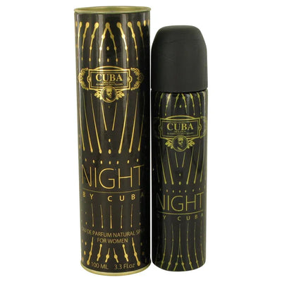 An image displaying Cuba Night by Fragluxe Eau De Parfum Spray 3.3 oz for Women by Fragluxe