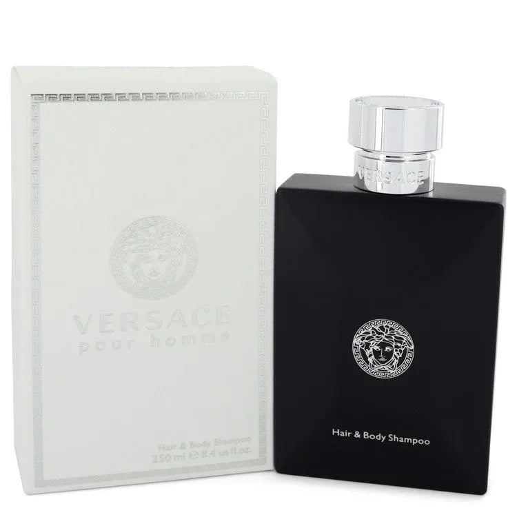 An image displaying Versace Pour Homme by Versace Shower Gel 8.4 oz for Men by Versace