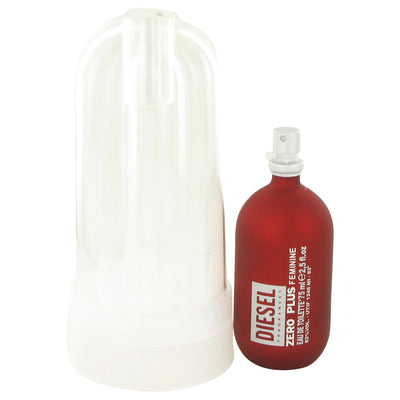 An image displaying Diesel Zero Plus by Diesel Eau De Toilette Spray 2.5 oz for Women by Diesel