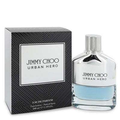 An image displaying Jimmy Choo Urban Hero by Jimmy Choo Eau De Parfum Spray 3.3 oz for Men by Jimmy Choo