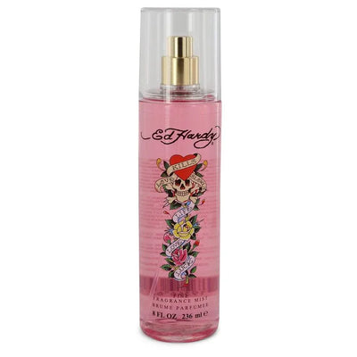 An image displaying Ed Hardy by Christian Audigier Body Mist 8 oz for Women by Christian Audigier