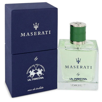 An image displaying Maserati La Martina by La Martina Eau De Toilette Spray 3.4 oz for Men by La Martina