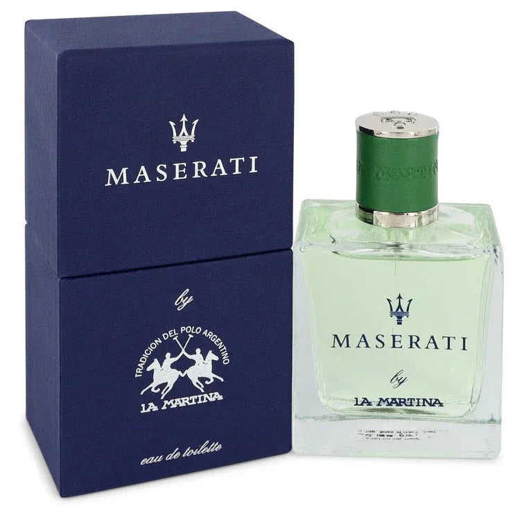 An image displaying Maserati La Martina by La Martina Eau De Toilette Spray 3.4 oz for Men by La Martina