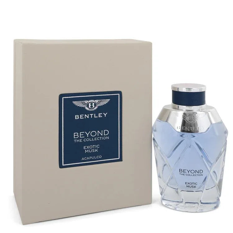 An image displaying Bentley Exotic Musk by Bentley Eau De Parfum Spray 3.4 oz for Men by Bentley
