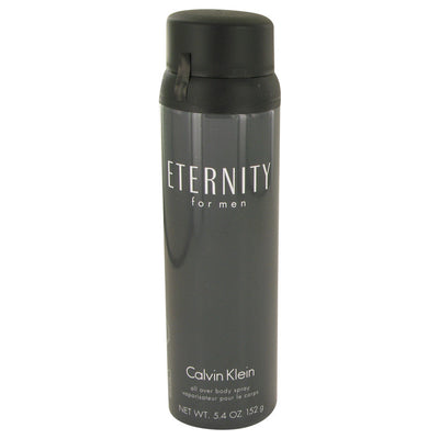 An image displaying Eternity by Calvin Klein Body Spray 5.4 oz for Men by Calvin Klein