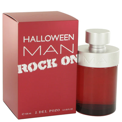 An image displaying Halloween Man Rock On by Jesus Del Pozo Eau De Toilette Spray 4.2 oz for Men by Jesus Del Pozo