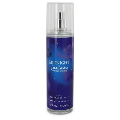 An image displaying Fantasy Midnight by Britney Spears Body Mist 8 oz for Women by Britney Spears