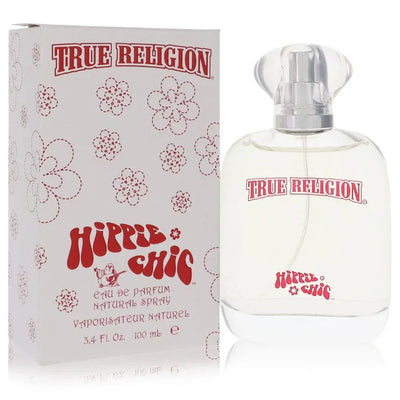 An image displaying True Religion Hippie Chic by True Religion Eau De Parfum Spray 3.4 oz for Women by True Religion