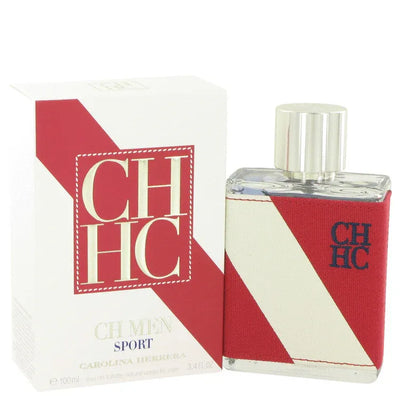 An image displaying CH Sport by Carolina Herrera Eau De Toilette Spray 3.4 oz for Men by Carolina Herrera