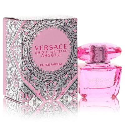 An image displaying Bright Crystal Absolu by Versace Mini EDP .17 oz for Women by Versace