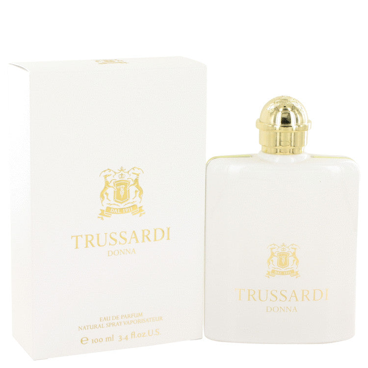 An image displaying Trussardi Donna by Trussardi Eau De Parfum Spray 3.4 oz for Women by Trussardi