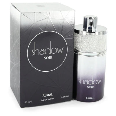 An image displaying Ajmal Shadow Noir by Ajmal Eau De Parfum Spray 2.5 oz for Women by Ajmal