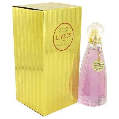 An image displaying Lively by Parfums Lively Eau De Parfum Spray 3.3 oz for Women by Parfums Lively