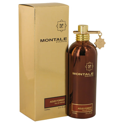 An image displaying Montale Aoud Forest by Montale Eau De Parfum Spray (Unisex) 3.4 oz for Women by Montale