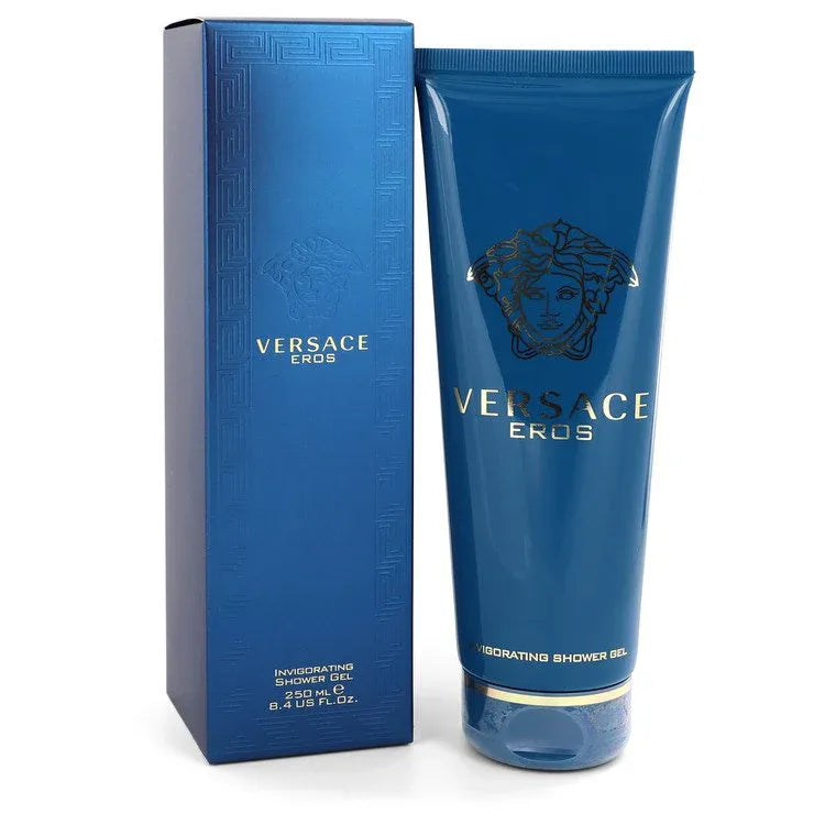 An image displaying Versace Eros by Versace Shower Gel 8.4 oz for Men by Versace