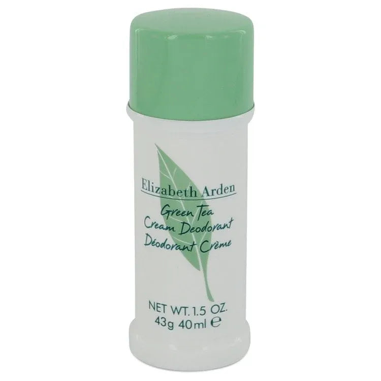 An image displaying Green Tea by Elizabeth Arden Deodorant Cream 1.5 oz for Women by Elizabeth Arden