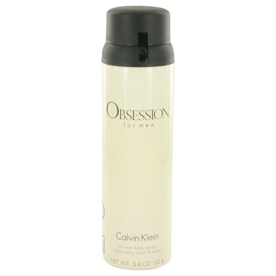 An image displaying Obsession by Calvin Klein Body Spray 5.4 oz for Men by Calvin Klein