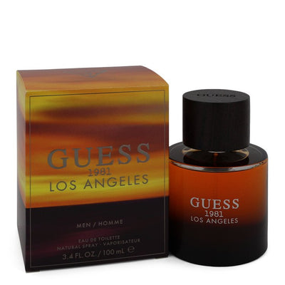 An image displaying Guess 1981 Los Angeles by Guess Eau De Toilette Spray 3.4 oz for Men by Guess