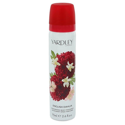 An image displaying English Dahlia by Yardley London Body Spray 2.6 oz for Women by Yardley London