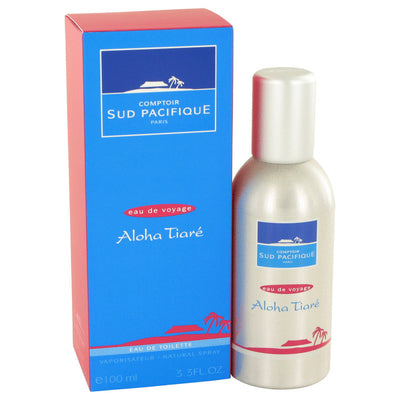 An image displaying Comptoir Sud Pacifique Aloha Tiare by Comptoir Sud Pacifique Eau De Toilette Spray 3.4 oz for Women by Comptoir Sud Pacifique