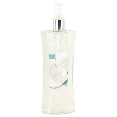 An image displaying Body Fantasies Signature Fresh White Musk by Parfums De Coeur Body Spray 8 oz for Women by Parfums De Coeur