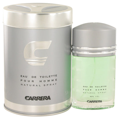 An image displaying CARRERA by Muelhens Eau De Toilette Spray for Men by Muelhens