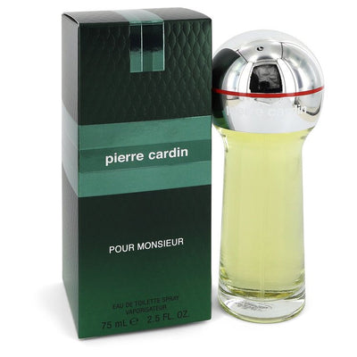 An image displaying Pierre Cardin Pour Monsieur by Pierre Cardin Eau De Toilette Spray 2.5 oz for Men by Pierre Cardin