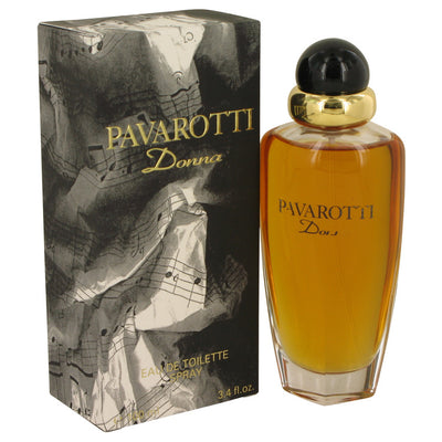 An image displaying PAVAROTTI Donna by Luciano Pavarotti Eau De Toilette Spray 3.4 oz for Women by Luciano Pavarotti