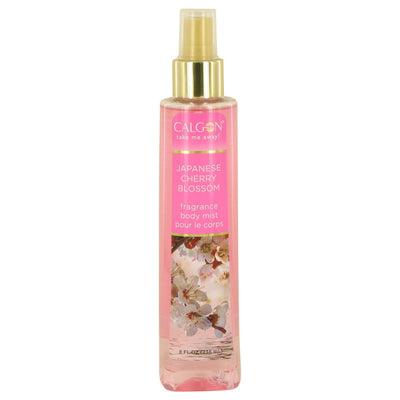 An image displaying Calgon Take Me Away Japanese Cherry Blossom by Calgon Body Mist 8 oz for Women by Calgon