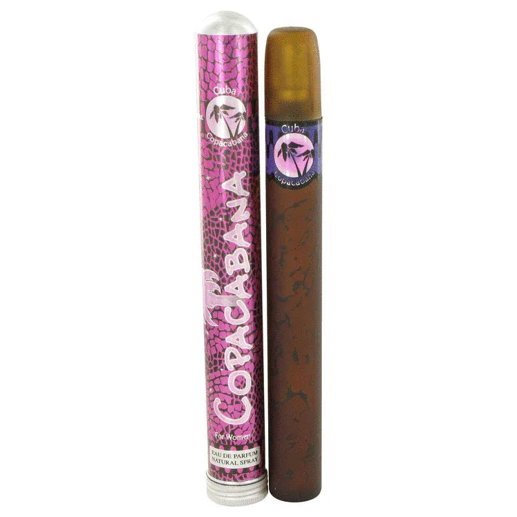 An image displaying Cuba Copacabana by Fragluxe Eau De Parfum Spray 1.17 oz for Women by Fragluxe