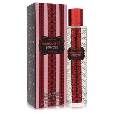 An image displaying Penthouse Passionate by Penthouse Eau De Parfum Spray 3.4 oz for Women by Penthouse