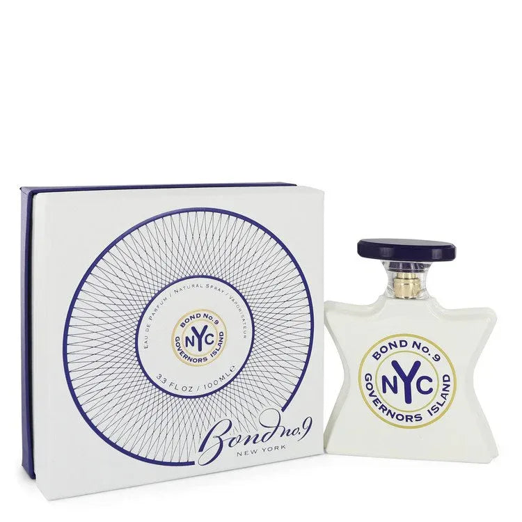 An image displaying Governors Island by Bond No. 9 Eau De Parfum Spray 3.3 oz for Women by Bond No. 9
