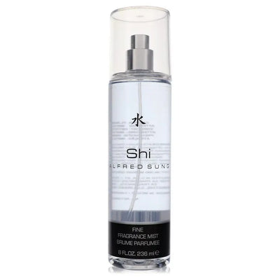An image displaying Shi by Alfred Sung Fragrance Mist 8 oz for Women by Alfred Sung
