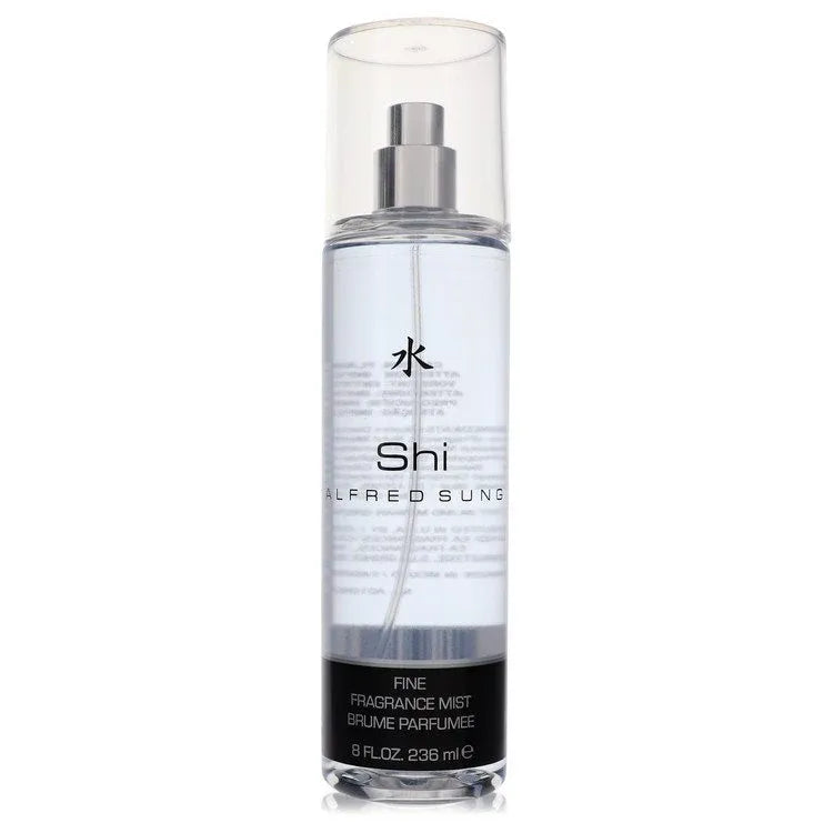 An image displaying Shi by Alfred Sung Fragrance Mist 8 oz for Women by Alfred Sung