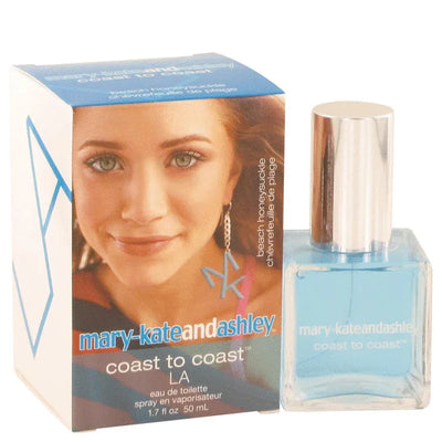 An image displaying Coast to Coast LA Beach Honeysuckle by Mary-Kate And Ashley Eau De Toilette Spray 1.7 oz for Women by Mary-Kate And Ashley
