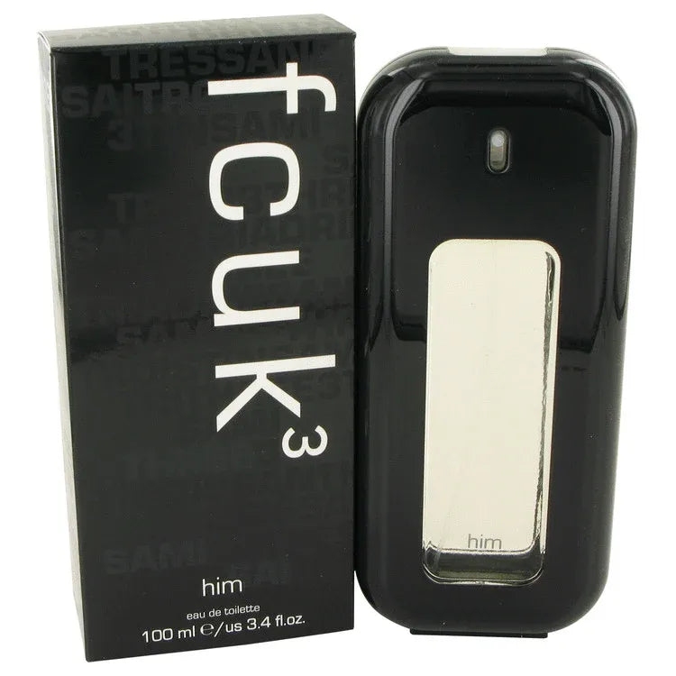 An image displaying FCUK 3 by French Connection Eau De Toilette Spray. by French Connection