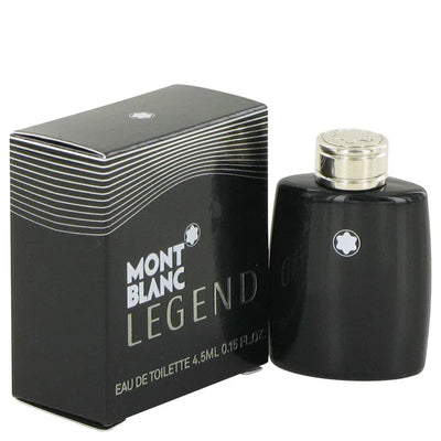 An image displaying MontBlanc Legend by Mont Blanc Mini EDT .15 oz for Men by Mont Blanc