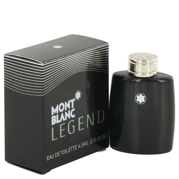 An image displaying MontBlanc Legend by Mont Blanc Mini EDT .15 oz for Men by Mont Blanc