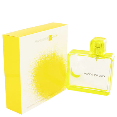 An image displaying Mandarina Duck by Mandarina Duck Eau De Toilette Spray 3.4 oz for Women by Mandarina Duck